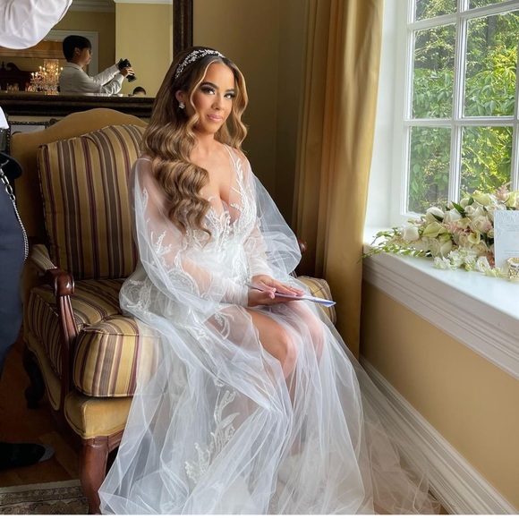 Bridal Robe by Inna Elsie - Picture 2 of 3